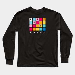 Range Pride Grid Punchout Long Sleeve T-Shirt